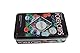 ELAELA Poker-Set mit 100 Pokerchips in Metallbox, 4 Farben, 1 € bis 25 €, Casino-Qualität, Laserring-Inlays, Profi-Stapelbarkeit, ideal für Cash-Spiele und Turniere