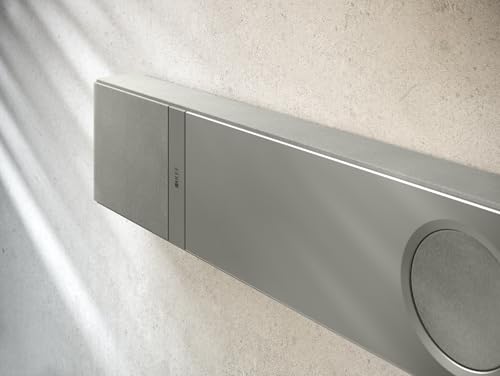 Image of KEF XIO Dolby Atmos 5.1.2 Soundbar (Silver Grey)