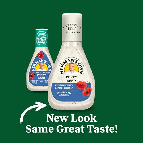 Image of Newman's Own Poppy Seed Salad Dressing, 16-oz. (Pack of 6)