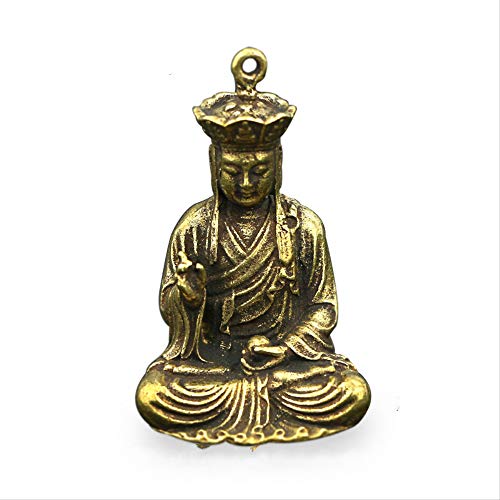 Statue de Bouddha en laiton pour décoration de voiture