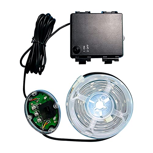 lefeindgdi LED Basketbal Hoop Lights, Zonne-energie Kleur Veranderende Nachtlamp, Basketbal Lamp Sensor Licht Bar… - Image 3