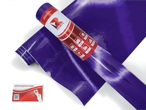 Vinyle réfléchissant 3M Scotchlite haute visibilité blanc et violet royal 2ft x 1ft
