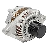 HCPAUELP Alternator 11231N Compatible with Chrysler 200 2011-2013, Dodge Avenger 2008-2013, Jeep Compass/Patriot 2007-2017, Replaces 4801323AB, A2TJ0481, 12V 115A High Output