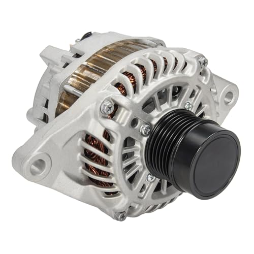 HCPAUELP Alternator 11231N Compatible with Chrysler 200 2011-2013, Dodge Avenger 2008-2013, Jeep Compass/Patriot 2007-2017, Replaces 4801323AB, A2TJ0481, 12V 115A High Output