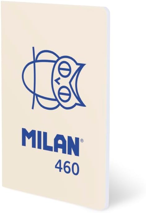 MILAN A5 Stapled Notebook, Lined Paper, 24 Sheets of 95 g/m², 460since 1918 Collection, Beige