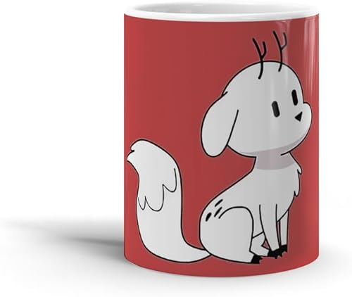 Taza de café de cerámica blanca Deerfox Home Twig Safe Boda Cumpleaños Hilda Taza Lavavajillas Taza Té Vacaciones 15 11 Oz Microondas Fiesta