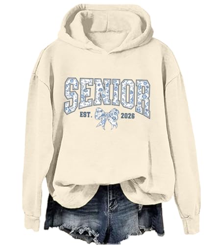 Floral Senior 2026 Sweatshirt Toile De Jouy 2026 Senior Coquette Shirt