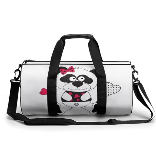 Sac de sport gym ours dessin animé sac de voyage camping randonnée