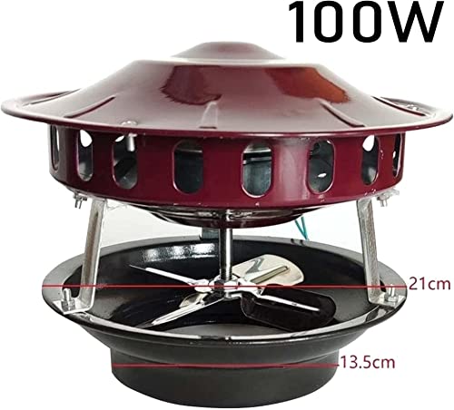 Ventilateur d'évacuation de cheminée contre les refoulements