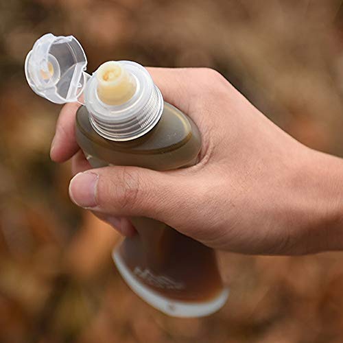 Festnight AONIJIE SD23 TPU Dobrável 170 ML Nutrição Esportiva Gel de Energia Frasco Macio Reservatór