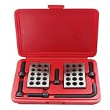 Accusize Industrial Tools Ultra Precision 1-2-3 Blocks Set with Screw in Plastic Box, Eg02-0408