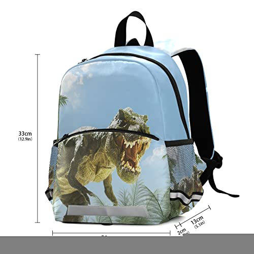 LUYISI] リュック キッズ 恐竜柄 森 リュックサック 子供