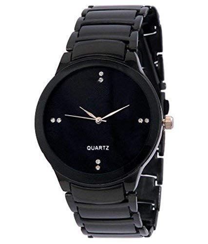 pass pass Black Dial Analogue Watch for Men & Boys. (B07BCKZ59H) Amazon Price History, Amazon Price Tracker