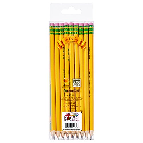 Image of Ticonderoga Wood-Cased Pencils, Pre-Sharpened, 2 HB Soft, Yellow, 6 Boxes of 18 Count, 108 Pencils Total (Pack of 12)