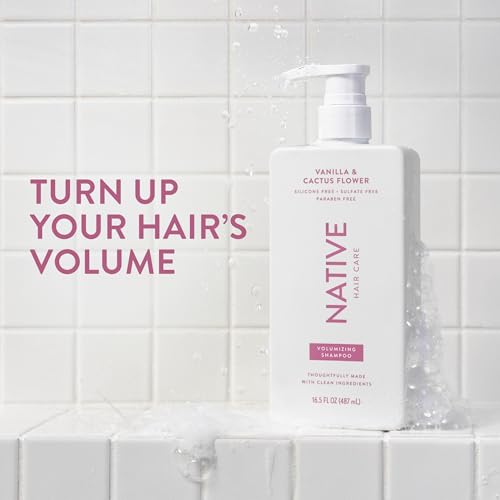 Image of Native Vanilla & Cactus Flower 2-in-1 Shampoo & Conditioner Contain Naturally Derived Ingredients |All Hair Type Color & Treated, Fine to Dry Damaged, Sulfate & Dye Free - 2-Pack