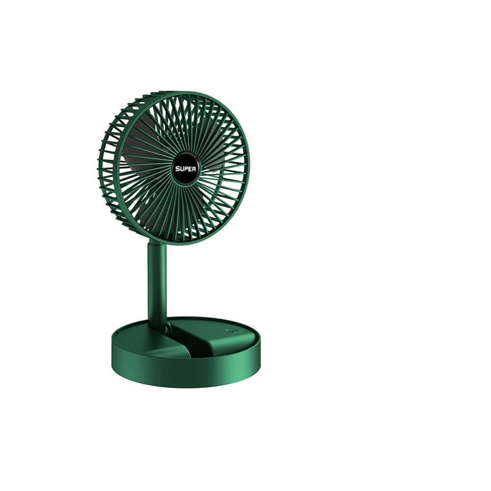Mount Emporium Portable Folding Fan, Rechargeable Standing Pedestal USB Fan, 3 Speeds, 3000mAh Battery Operated Fan for Home, Camping, Outdoor and Office, 6.5-Inch (B0CWRW1MQ7) Amazon Price History, Amazon Price Tracker
