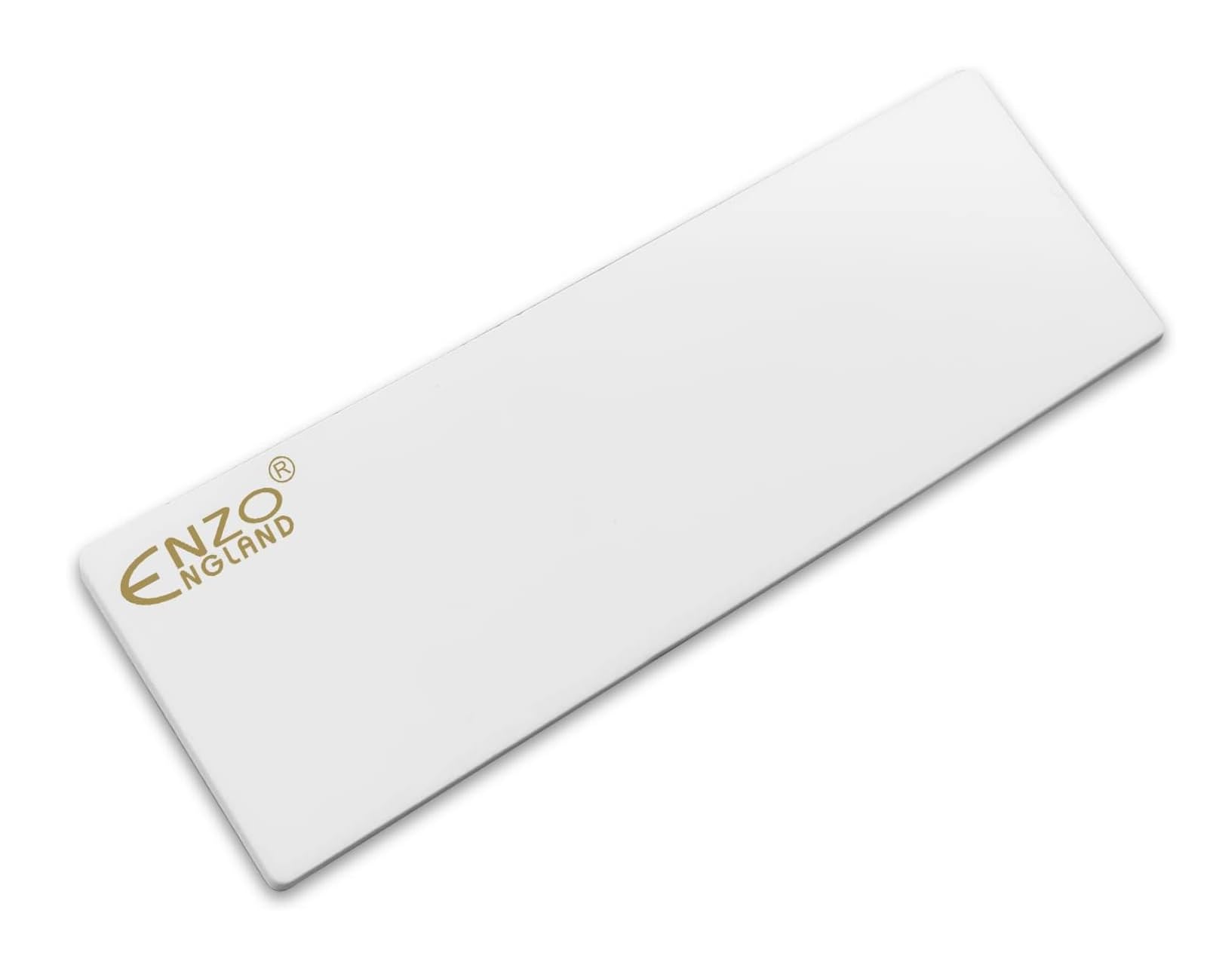 ENZO ENGLAND Ceramic Knife Sharpener Double Sided Fine Kitchen Knife Sharpening Stone Whetstone Portable Abrasive Sharpening Tool