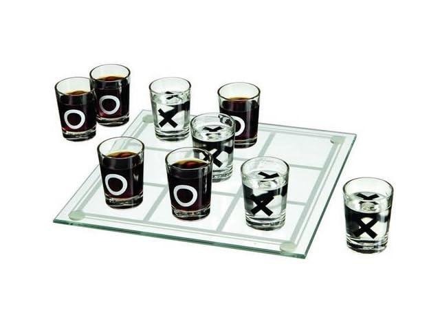 Jeu à Boire Morpion Tic Tac Toe pour briser la glace et dynamiser une soirée ennuyeuse