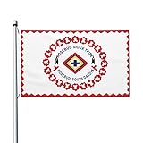 Rosebud Sioux Nation Tribe Flag 3X5 Ft Flag Double Sided Decor Banner Garden Flag for Outside Room Indoor