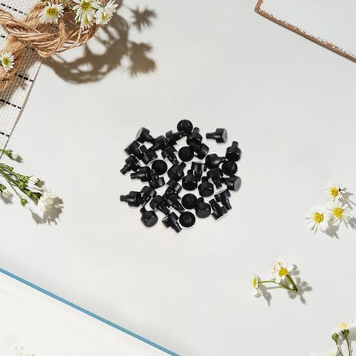Holibanna 200Pcs Replacement Slow Cooker Feet, 5mm Slow Cooking Appliance Bottom Foot Pads, Non-Slip Pot Legs Insert Accessories for Kitchen, Restaurant miniatura 5