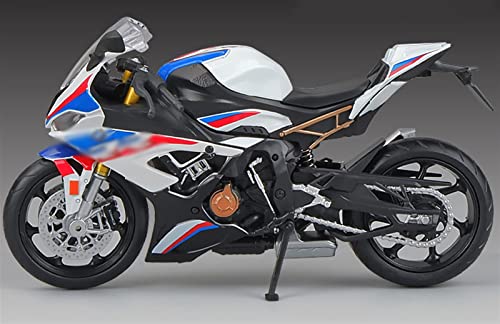 Motorradmodell Spielzeug Für BMW S1000RR 1:12 Simulation Motorradmodell Aus Druckguss Modell Motorrad (Color : 3) Cover