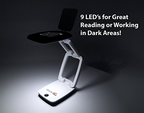 3X LED Magnifying Lamp, Great for Reading or Working in Dark Areas!