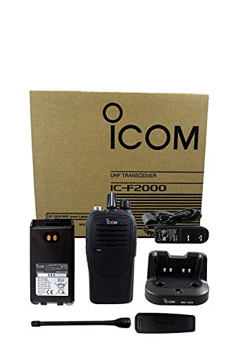 Icom IC-F2000H RC 4 watt 16 Channel UHF 450-512mhz Full Package Two Way