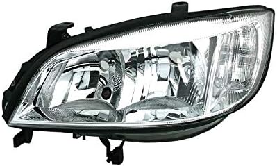 Faros delanteros VP407L faro delantero lado izquierdo del lado del conductor, proyector de luz delantera para coche, luz cromada, LHD, compatible