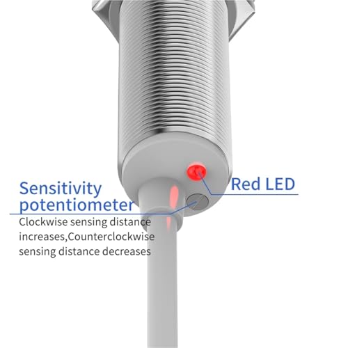 Sensor de proximidad capacitivo M30 como interruptor de nivel para depósitos y silos 4