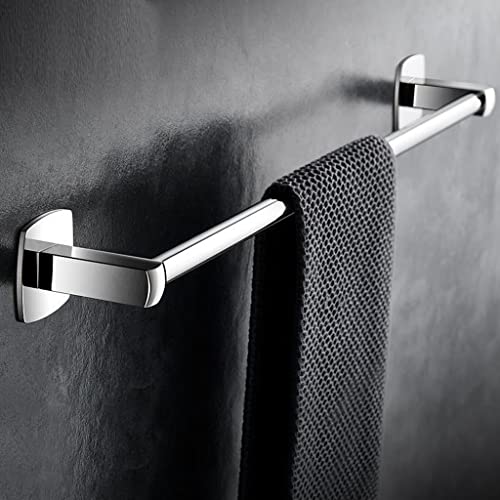 Porte-serviettes pour salle de bain barre unique audacieuse en aluminium de 60 cm