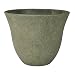 Honeysuckle Planter, Patio Pot, 13" Fossil Stone