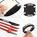 4PCS Car Door Protector+4PCS Car Door Handle Protector,Sports Car Door Handle Scratch Protector,Universal Car Door Edge Protector Car Decorations Fit Most Car,SUV,Truck