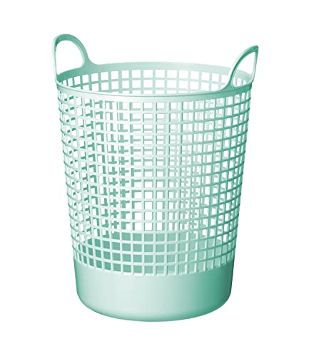 Like-it│SCB-10│Stylish and versatile basket. Sturdy yet flexible texture.|Daily use inside or outside of the home. Pool & beach, picnic, or camping.|16.14' × 14.96' × 20.47'|Mint Blue|10.30 gal