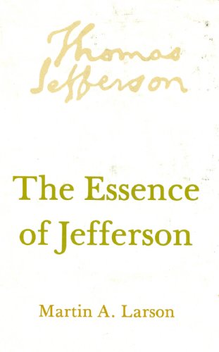 The essence of Jefferson 0896740005 Book Cover