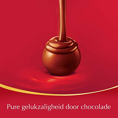 Lindt Lindor zakje met melkchocoladetruffels, ca. 80 ballen, 1 kg, perfect om te delen, chocoladeballetjes met een zacht smeltende vulling - Image 5