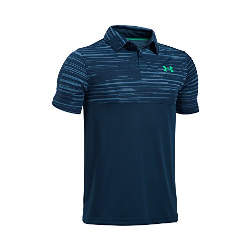 Under Armour Boys Threadborne Blocked Polo