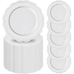Amazon.co.jp: Charger Plates: Home & Kitchen