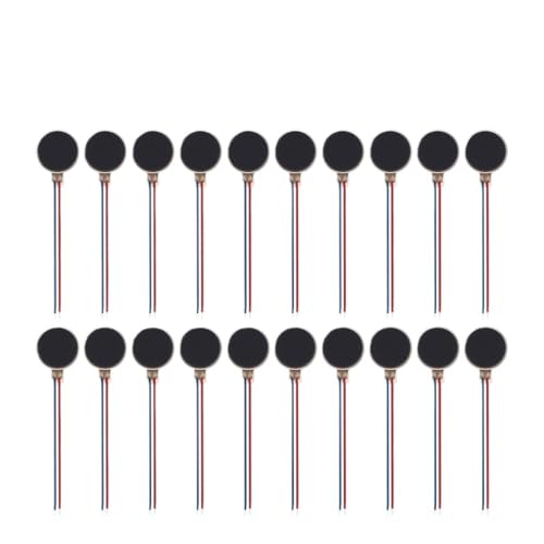 20Pcs DC Vibration electronic starter DC3V 12000RPM for Projects Electronic Device Repair/Single Board Computers, Vibration electronic starter