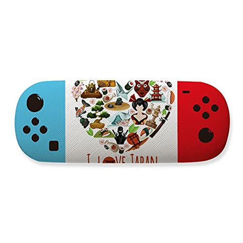 Étui à lunettes Japan Sushi anti-choc avec doublure douce