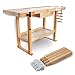 Produktbild BAMATO Hobelbank/WORK-1520 *MASSIVHOLZ* 8 Bankhaken 1 x seitliche Spannzange 1 x vordere Spannzange 1 große Schublade