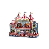 winterdorf foe CIRCUS FUNHOUSE - LEMAX 05616 Lemax - Circus Funhouse 05616 Zirkus Haus Weihnachtsdorf Winterdorf