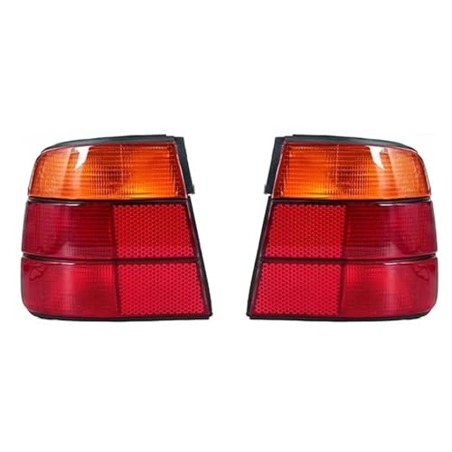 Feux arrières auto avec clignotant et frein haute visibilité pour BMW E34 1988-1995 paire gauche droite