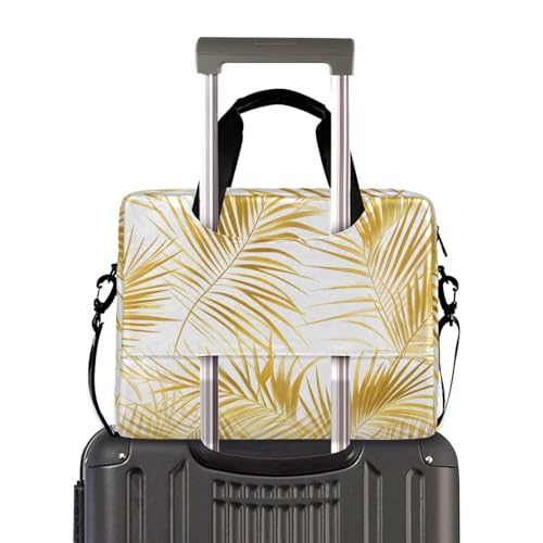 Funda para portátil ALAZA con patrón hojas doradas 13-15.6" miniatura 4