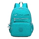 DURABLE LIGHTWEIGR BACKPACK -Hohe Qualität weiches Material: Polyester; glatte Reißverschlüsse; schmutzabweisend; perfekte Größe; ideal für den Service als Büchertasche, Rucksackschultasche, lässiger Tagesrucksack für den täglichen Schulgebrauch, Wochenendausflug.