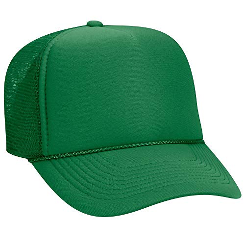 Image of OTTO Polyester Foam Front 5 Panel Pro Style Mesh Back Trucker Hat
