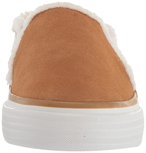 Keds Womens Double Decker Suede/Shearling Mule, Brown, 8.5 Us #TOP1