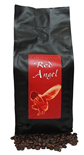 Café "Red Angel" Fuego cafe mas fuerte del Mundo (4 x 1000 g, en Grano)