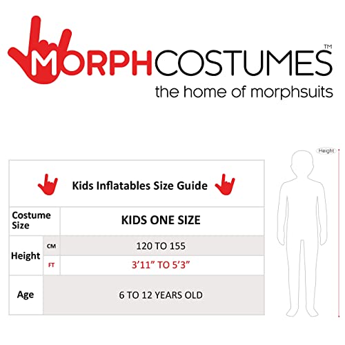 Morph Costumes - Diplodocus Dinosaur Kids Boys Or Girls Inflatable Blow Up Fancy Dress Costume - One Size #TOP5