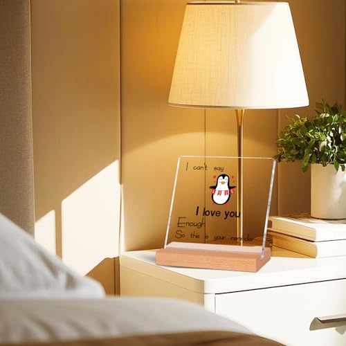 Valentines-Day-Gifts-for-Him-Her-Wife-Wedding-Anniversary-Acrylic-Plaque-for-Men-Women-Romantic-l-Love-You-Gift-for-Mom-Birthday-Present-for-Husband-Couple-Boyfriend-Girlfriend Valentines Day Gifts for Him Her Wife Wedding Anniversary Acrylic Plaque for Men Women Romantic l Love You Gift for Mom Birthday Present for Husband Couple Boyfriend Girlfriend