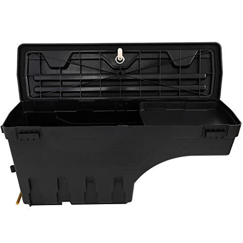 Anpart Swingcase Truck Bed Fits For Ford F-150 2015-2022 | Left Driver Side Truck Bed Storage Box, Black #TOP3